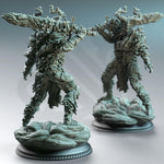 Forgotten Knights / Possed / Knights / Creature / Magic / Vines / Fighter / Fey touched / DnD / DM Stash / 3D Print / TableTop / 32mm / 75mm