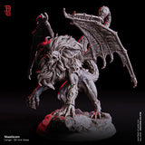 Manticore / Creature / Chimera / Monster / Pathfinder / DnD / Flesh of God / 3D Print / 4K Mini /TableTop Miniature / 50mm