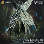 Queen Userios / Fey / Queen / Fairy / Elf / Butterfly / Magic / Fey / Fey touched / DnD / DM Stash / 3D Print / TableTop / 32mm / 75mm