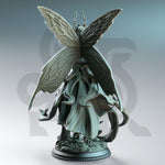 Queen Userios / Fey / Queen / Fairy / Elf / Butterfly / Magic / Fey / Fey touched / DnD / DM Stash / 3D Print / TableTop / 32mm / 75mm