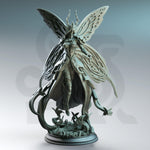 Queen Userios / Fey / Queen / Fairy / Elf / Butterfly / Magic / Fey / Fey touched / DnD / DM Stash / 3D Print / TableTop / 32mm / 75mm