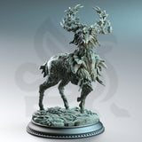 Gwynevel / Fey / Monster / Stag / Spirit / Fairy / Creature / Beast / Magic / DnD / DM Stash / 3D Print / TableTop / 32mm / 75mm