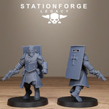 Thorncrest Blastmen / Templars / Humans / Infantry / Guns / Ranged / Dungeon / Fantasy / Table Top / Station Forge Legacy / Wargaming