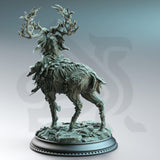 Gwynevel / Fey / Monster / Stag / Spirit / Fairy / Creature / Beast / Magic / DnD / DM Stash / 3D Print / TableTop / 32mm / 75mm