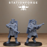 Thorncrest Blastmen / Templars / Humans / Infantry / Guns / Ranged / Dungeon / Fantasy / Table Top / Station Forge Legacy / Wargaming