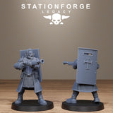 Thorncrest Blastmen / Templars / Humans / Infantry / Guns / Ranged / Dungeon / Fantasy / Table Top / Station Forge Legacy / Wargaming