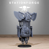 Vodalites Flying throne / Templar / Knight / Vehicle / Emperor / Sci Fi / Space / Table Top / Station Forge / 3D Print / TableTop Miniature