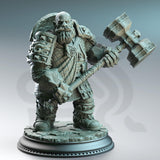Kilroy / Dwarf / Cleric / Fey / Paladin / Earth / Fairy / Magic / Fae / Fae touched / DnD / DM Stash / 3D Print / TableTop / 32mm / 75mm