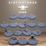Gothic Bases / Bases / Toppers / Gothic / Mystic / Dungeon / Fantasy / Table Top / Station Forge Legacy / Wargaming