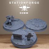 Gothic Bases / Bases / Toppers / Gothic / Mystic / Dungeon / Fantasy / Table Top / Station Forge Legacy / Wargaming