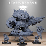 Orkaz Grand Nutta 3.0 / Mech Infantry / Orkaz / Orc / Robot / Sci Fi / Space / Table Top / Station Forge / 3D Print / 4K Mini / Wargaming