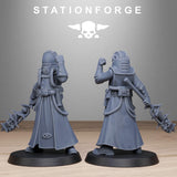 GrimCorps Seers / Cultist / Seet / Chaos / Imperial / Infantry / Sci Fi / Space / Table Top / Station Forge / 3D Print/4K Mini/Wargaming