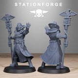 GrimCorps Seers / Cultist / Seet / Chaos / Imperial / Infantry / Sci Fi / Space / Table Top / Station Forge / 3D Print/4K Mini/Wargaming