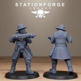 Thorncrest Hunters / Templars / Humans / Infantry / Unit / Guns / Ranged / Dungeon / Fantasy / Table Top / Station Forge Legacy / Wargaming