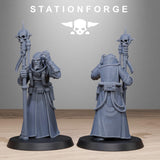 GrimCorps Seers / Cultist / Seet / Chaos / Imperial / Infantry / Sci Fi / Space / Table Top / Station Forge / 3D Print/4K Mini/Wargaming