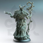 Old Barkhorn / Fey / Satyr / Fighter / Fairy / Elf / Druid / Magic / Fae / Tiefling / DnD / DM Stash / 3D Print / TableTop / 32mm / 75mm