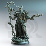 Old Barkhorn / Fey / Satyr / Fighter / Fairy / Elf / Druid / Magic / Fae / Tiefling / DnD / DM Stash / 3D Print / TableTop / 32mm / 75mm