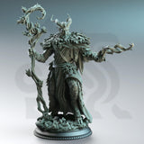 Old Barkhorn / Fey / Satyr / Fighter / Fairy / Elf / Druid / Magic / Fae / Tiefling / DnD / DM Stash / 3D Print / TableTop / 32mm / 75mm
