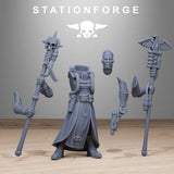 GrimCorps Seers / Cultist / Seet / Chaos / Imperial / Infantry / Sci Fi / Space / Table Top / Station Forge / 3D Print/4K Mini/Wargaming