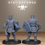 Thorncrest Infantry / Templars / Humans / Infantry / Unit / melee / swords / Dungeon / Fantasy / Table Top / Station Forge Legacy /Wargaming