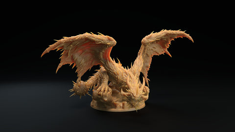 Cactus dragon / Dragon / Western / Dragon trappers lodge / Monster / Pathfinder / DnD / GM Stash / 3D Print / 4K Mini / TableTop Miniature