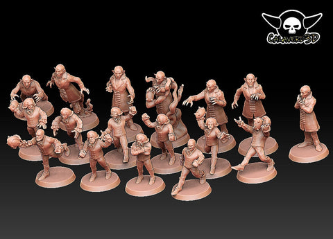 Vampire Fantasy Football Team / Undead / Vampire Team /  Fantasy Football Team / Tabletop / Miniatures / Boardgame