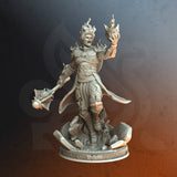 Sun Cleric / Paladin / Mage / Sorcerer / Fighter / Pathfinder / DnD / DM Stash / 3D Print / 4K Mini / TableTop Miniature / 32mm / 75mm