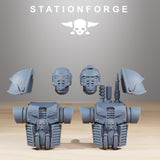 Socratis Light Infantry / Commando / Marine / Knight / Infantry / Sci Fi / Space / Table Top / Station Forge / 3D Print /4K Mini/Wargaming