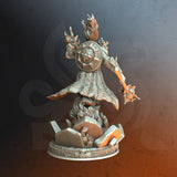 Sun Cleric / Paladin / Mage / Sorcerer / Fighter / Pathfinder / DnD / DM Stash / 3D Print / 4K Mini / TableTop Miniature / 32mm / 75mm
