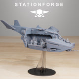 Vaskar Drop ship / Plane / Transporter / Air support/ Sci Fi / Space / Table Top / Station Forge / 3D Print / 4K Mini / Wargaming / RPG