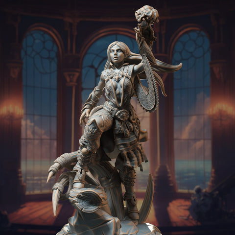 Orstina of Havenmond / Wizard / Elf / Illusionist / Pathfinder / DnD / DM Stash / 3D Print / 4K Mini / TableTop Miniature / 32mm / 75mm