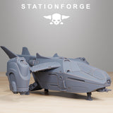 Vaskar Drop ship / Plane / Transporter / Air support/ Sci Fi / Space / Table Top / Station Forge / 3D Print / 4K Mini / Wargaming / RPG
