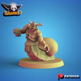 Battle Snails Football Team / Snails / Warriors / Underground dwellers / Dwarves / Fantasy Football Team / Tabletop / Miniatures / Boardgame