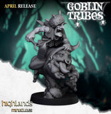 Goblin Riders / Mounted / Goblins / Cavalry / Frog Riders / Swamp  / Army / Fantasy / Table Top / Highland / 3D Print / 4K Mini / Wargaming