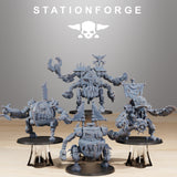Gob Pirate Bots / Goblin / Mech / Pirate / Robot / Infantry / Sci Fi / Space / Table Top / Station Forge / 3D Print / 4K Mini / Wargaming