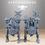 Gob Pirate Bots / Goblin / Mech / Pirate / Robot / Infantry / Sci Fi / Space / Table Top / Station Forge / 3D Print / 4K Mini / Wargaming