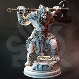 Ezeqial  / Leonin / warrior / Fighter / Lion / Pathfinder / DnD / DM Stash / 3D Print / 4K Mini / TableTop Miniature / 32mm / 75mm