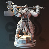 Ezeqial  / Leonin / warrior / Fighter / Lion / Pathfinder / DnD / DM Stash / 3D Print / 4K Mini / TableTop Miniature / 32mm / 75mm