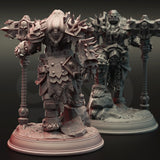 Gazza the Arrowproof - Orc Warboss / Orc / Warrior / Fighter / Pathfinder / DnD / DM Stash / 3D Print / TableTop Miniature / 32mm / 75mm