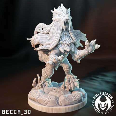 Entei / Pokemon / Kaijumon / Legendary Beast / Gen II / Fire / DnD / Monster / Miniature / 3D Print / 4K Mini / TableTop Miniature