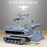 Socratis_Vanguard Tank / Tank / Soldier / Marine / Knight / Sci Fi / Space / Table Top / Station Forge /3D Print/4K Mini/Wargaming/RPG