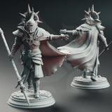 Roland the Dutiful - Duke’s Bodyguard / Fighter / Warrior / Knight / Spear / Souls / DnD / DM Stash / 3D Print / TableTop / 32mm / 75mm