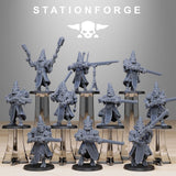 Scavenger Elders / Tech / Cult / Cultists / Infantry / Sci Fi / Space / Table Top / Station Forge /3D Print/Wargaming