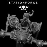 Orkaz Plane / Hawk / Bomber / Wathog / Orc / Ork / Plane / Sci Fi / Space / Table Top / Station Forge / 3D Print / 4K Mini / Wargaming / RPG
