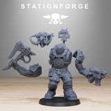 Orkaz Trolls / Orkaz / Orc / Troll / Melee / Infantry / Sci Fi / Space / Table Top / Station Forge / 3D Print / 4K Mini / Wargaming