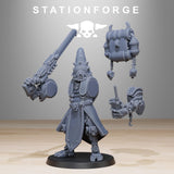 Scavenger Elders / Tech / Cult / Cultists / Infantry / Sci Fi / Space / Table Top / Station Forge /3D Print/Wargaming