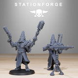 Scavenger Elders / Tech / Cult / Cultists / Infantry / Sci Fi / Space / Table Top / Station Forge /3D Print/Wargaming
