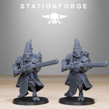 Scavenger Elders / Tech / Cult / Cultists / Infantry / Sci Fi / Space / Table Top / Station Forge /3D Print/Wargaming