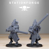 Scavenger Elders / Tech / Cult / Cultists / Infantry / Sci Fi / Space / Table Top / Station Forge /3D Print/Wargaming
