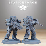 Socratis Legion / Soldier / Commando / Marine / Knight / Infantry / Sci Fi / Space / Table Top / Station Forge / 3D Print /4K Mini/Wargaming